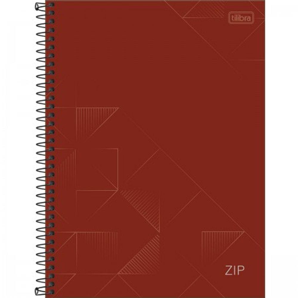 Caderno Espiral CD Universitário 1 Matéria Zip - 80 Fls -Tilibra
