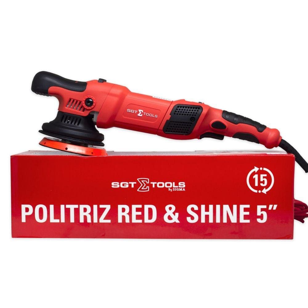 Politriz Roto Orbital 5 Pol. Red&Shine 900w Sgt-5116 Sigma