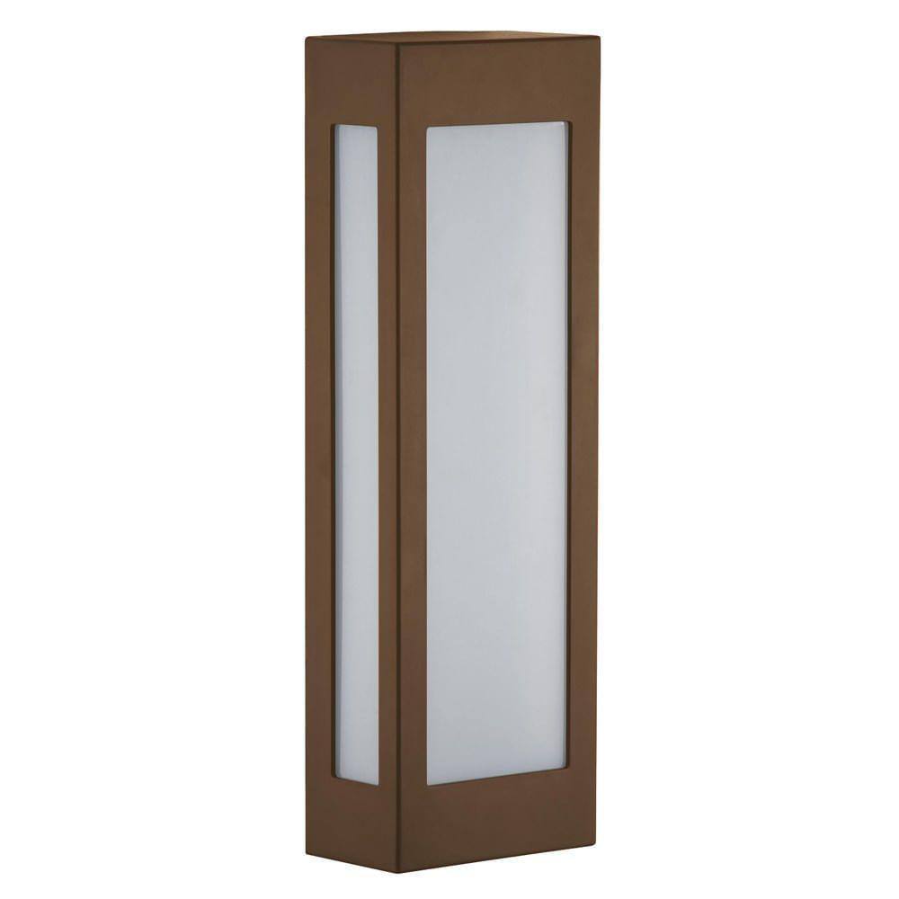 Arandela Externa Prime 2 Lâmpadas Marrom Dital