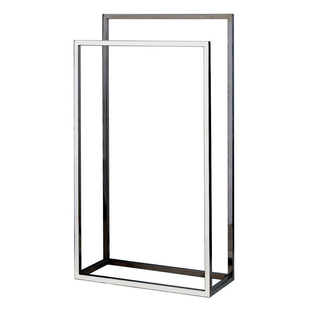Toalheiro Porta Toalha de Piso Linha Larissa em aço inox 304 Stainless LA502760