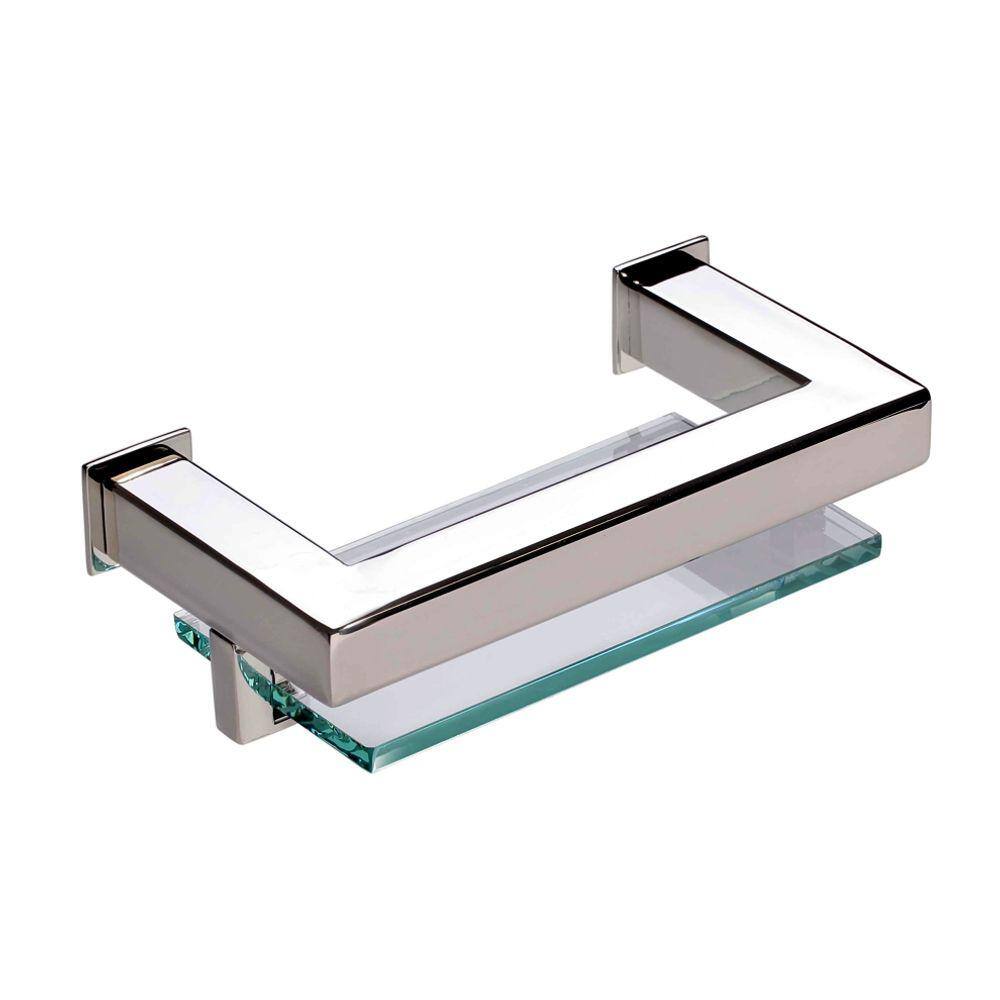 Porta Sabonete Saboneteira de Banheiro em Aço Inox Polido Brilhante Linha Larissa Stainless LA1315
