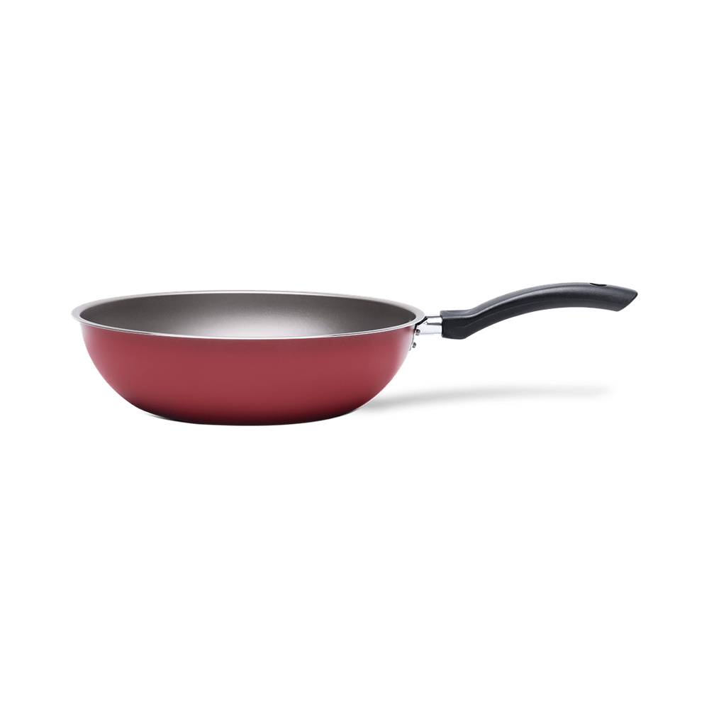 Wok Brinox Ruby 3 litro 26 x 8 cm Vermelha