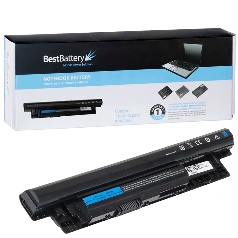 Bateria para Notebook Dell 14 3421 XCMRD 14.8V 4 Células 2.200 mAh 32Wh BestBattery Compatível