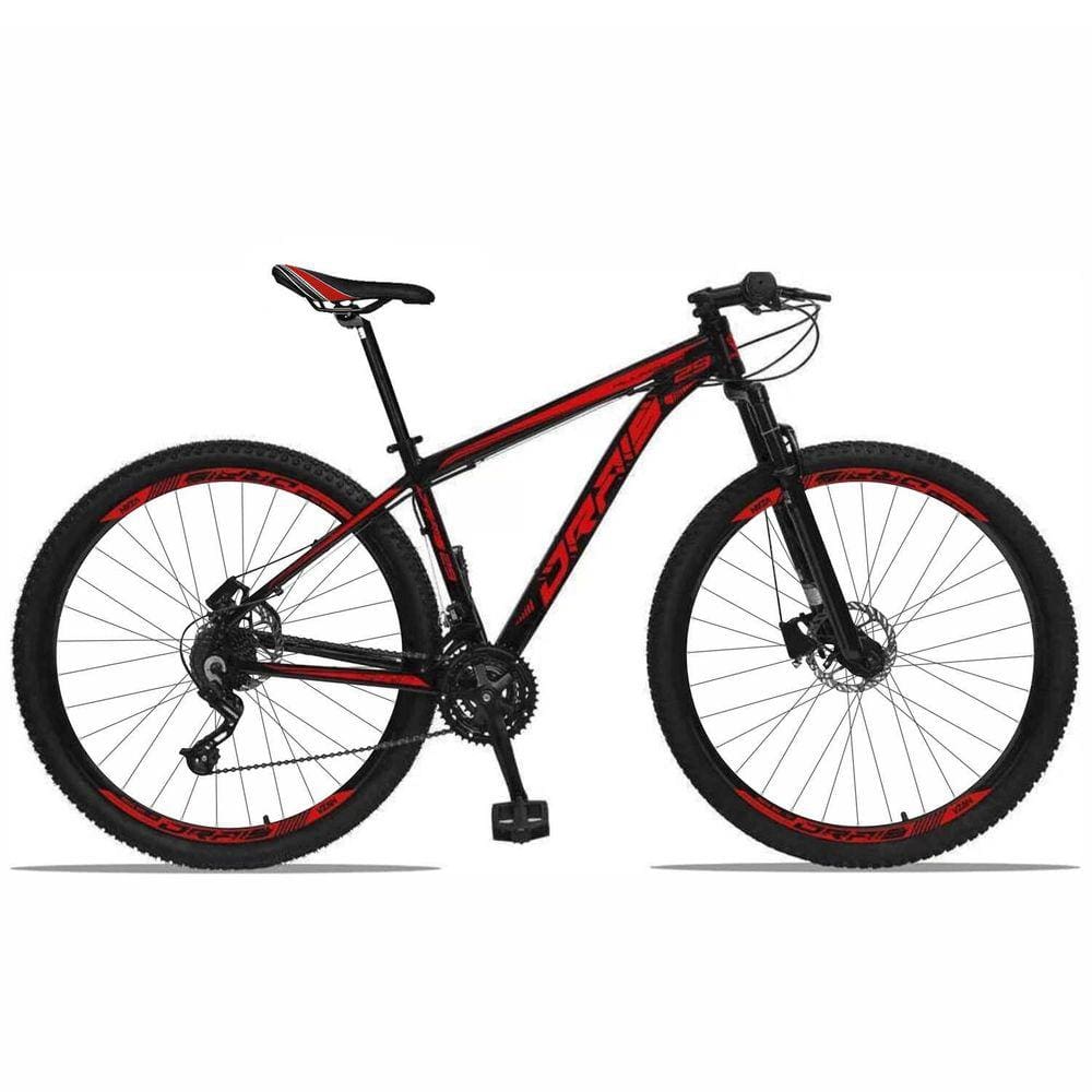 Bicicleta 29 Drais 21v Câmbio Shimano Freio a disco Hidráulico MTB Aluminio 32r