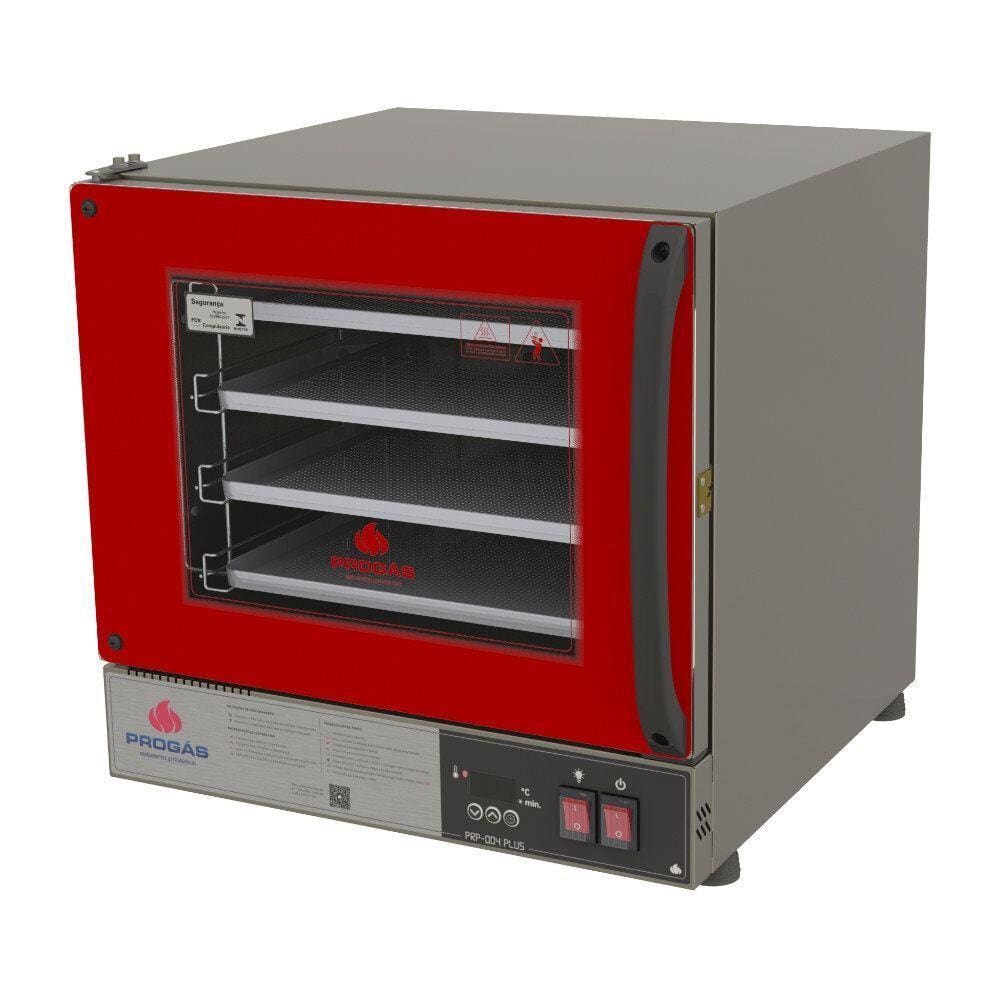 Forno Turbo Elétrico Progás Fast Oven Plus Vermelho 220V PRP-004 Plus