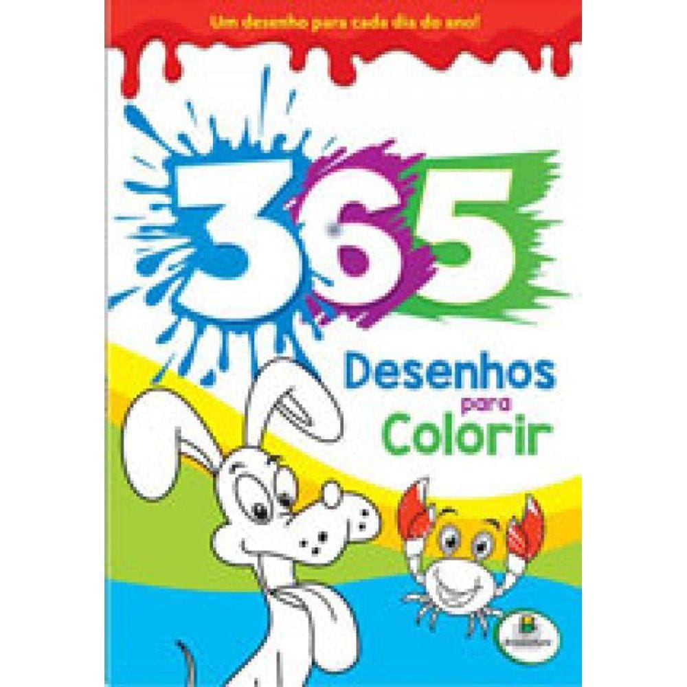 365 Desenhos Para Colorir (Pt)