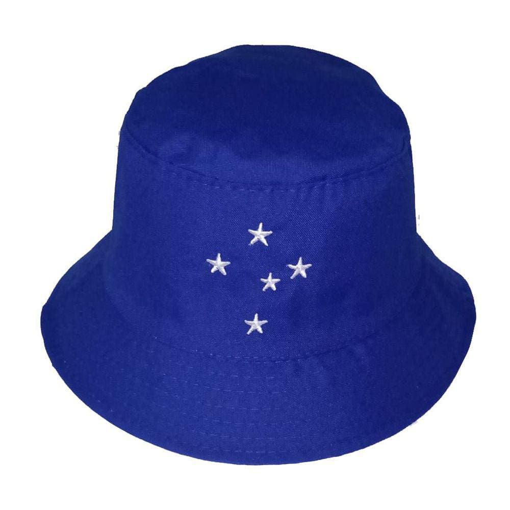 Bucket Cruzeiro  Azul - Chapeu Pescador