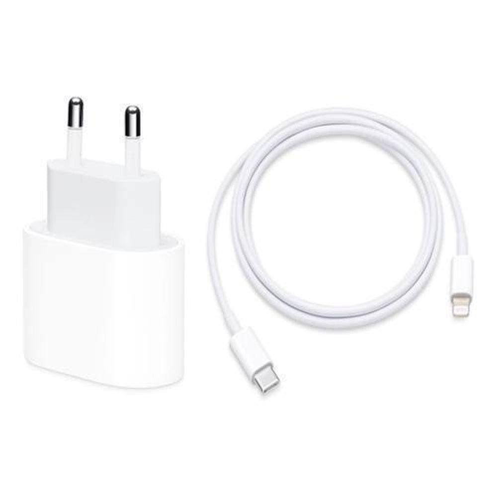 Carregador Tomada Fonte 25W + Cabo Ligthinig Usb-C Type C