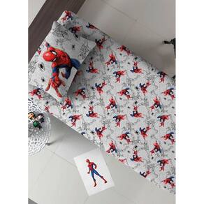 Jogo De Cama Infantil Homem Aranha Marvel Azul Escuro