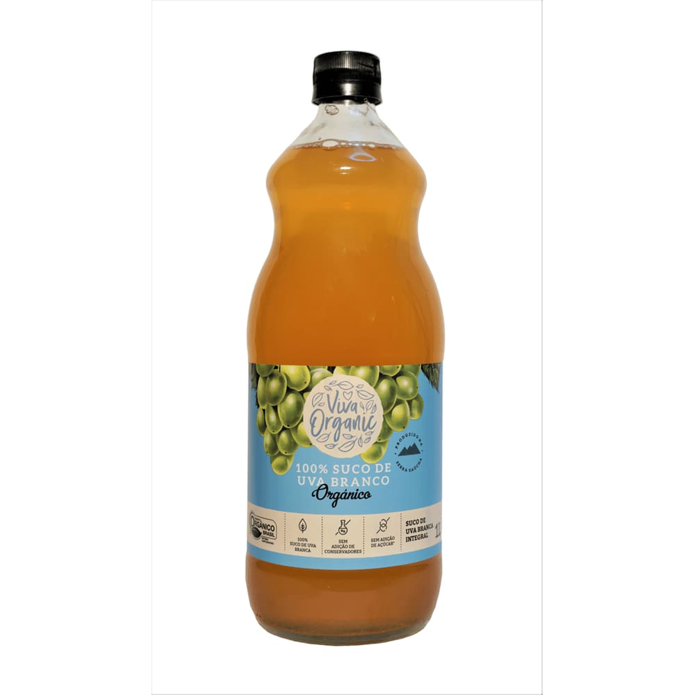 Suco De Uva Branca Integral Orgânico Mariani 1 L