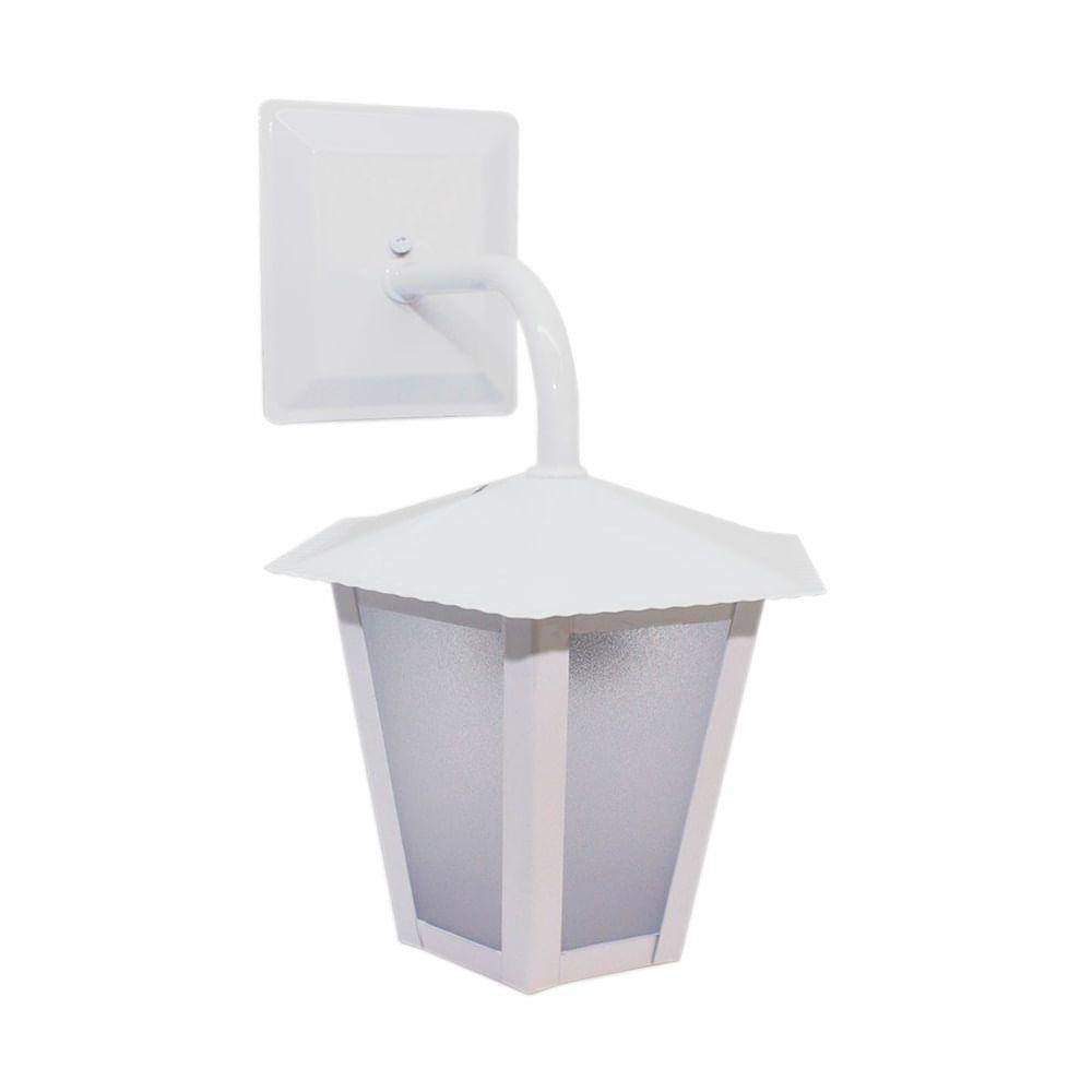 Arandela externas colonial branca Extra