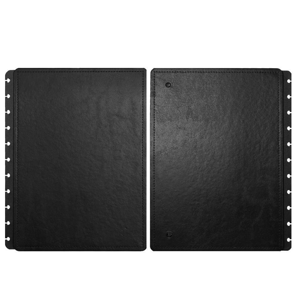 Capa E Contracapa Caderno Inteligente Grande Casual Preto
