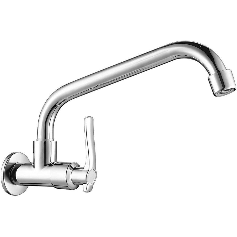 Torneira de Cozinha parede com arejador 1/4 Metal Via Flix