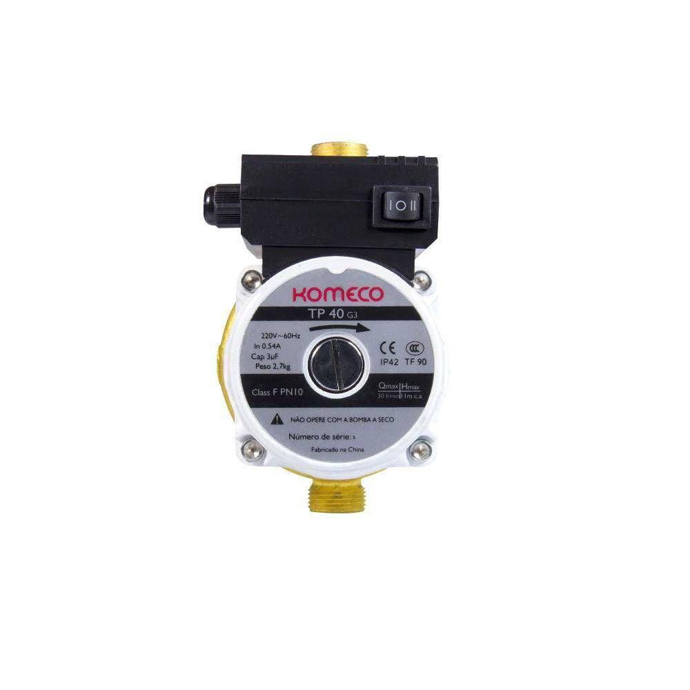 Mini Bomba Pressurizadora De Água Tp40 G4 127V Komeco