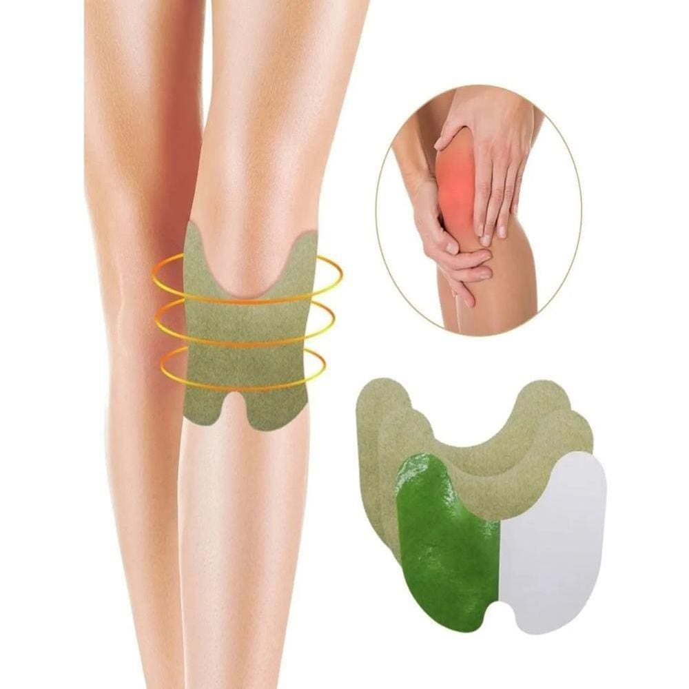 Kit 10 Adesivos Emplasto Alivio Dores No Joelho Lombar