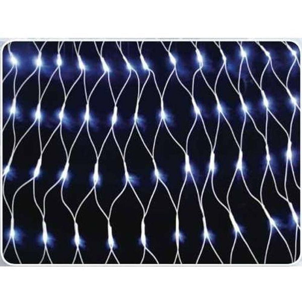 Rede Pisca Pisca Led Mover Branco Frio 320 Lâmpadas 110V