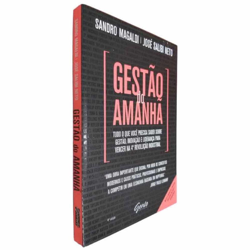 Livro Físico Gestão do Amanhã Sandro Magaldi & José Salibi Neto Tudo o Que Você Precisa Saber Sobre Gestão