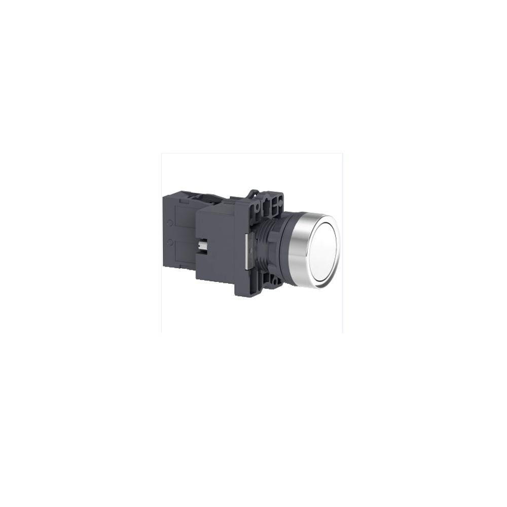 Botão 22mm Plástico Iluminado LED 24