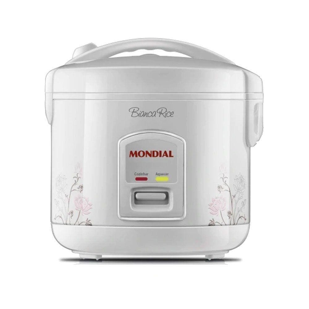 Panela De Arroz Elétrica Mondial Bianca Npe05 Branco 220v