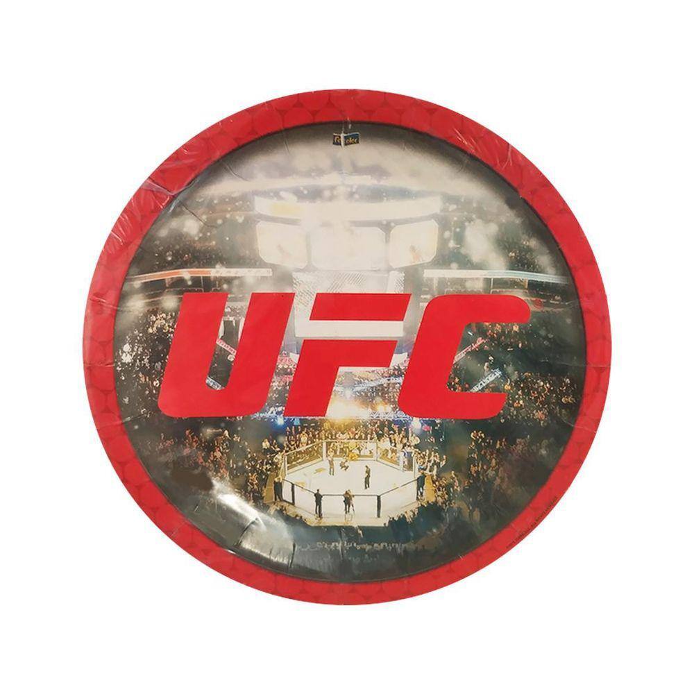 Prato Redondo Ufc 18Cm Com 8Un Festcolor