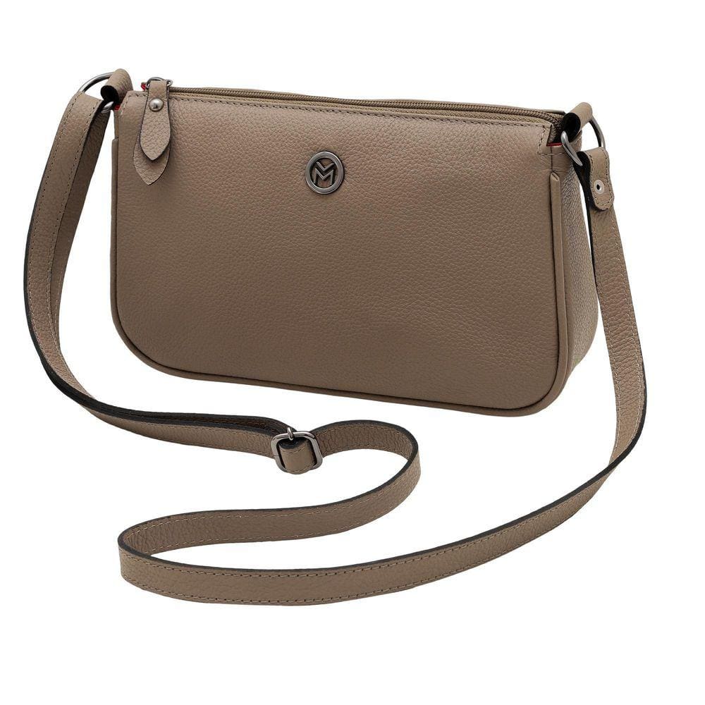 Bolsa De Couro Legítimo Feminina Transversal Mariart 2030