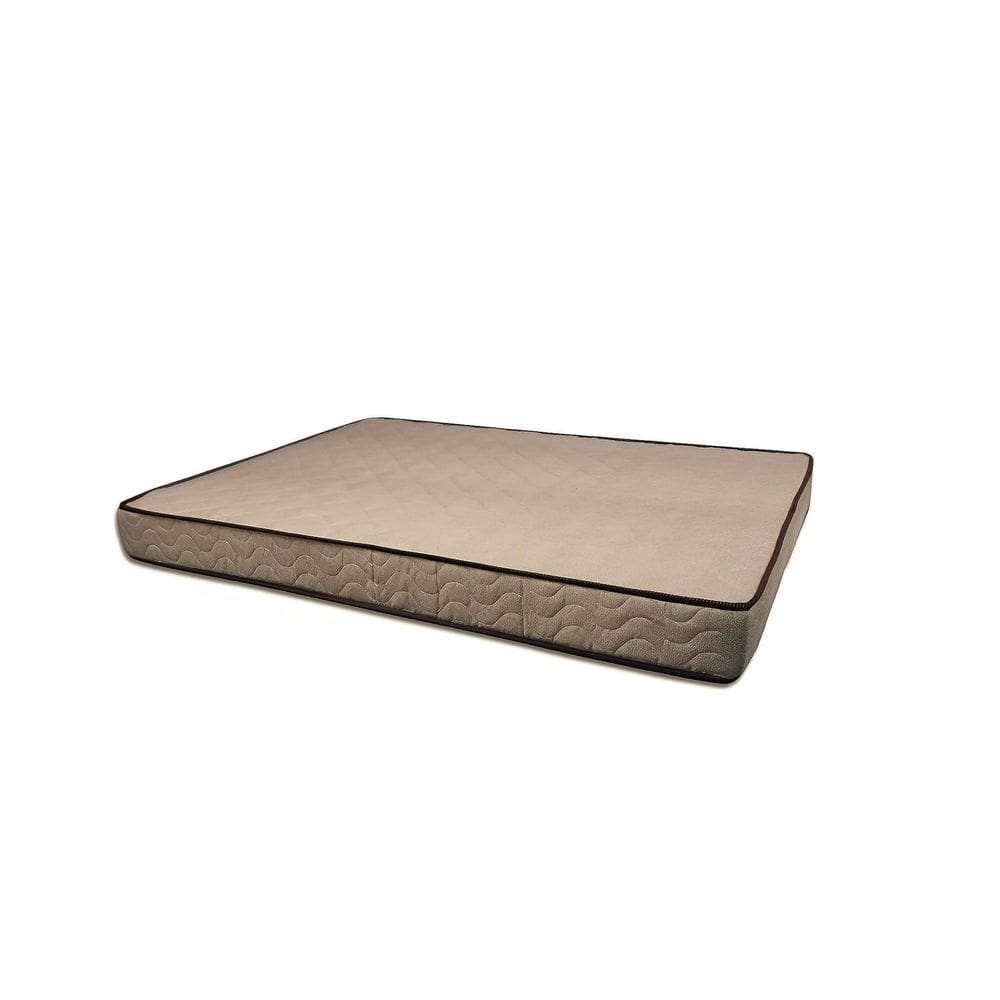 Colchão Casal 138 Fiji - Colchão 100% Espuma - D26 Marrom 14x138x188