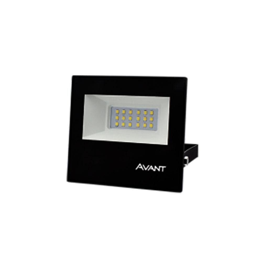 Refletor Led Avant Bivolt 20W 6500K Preto