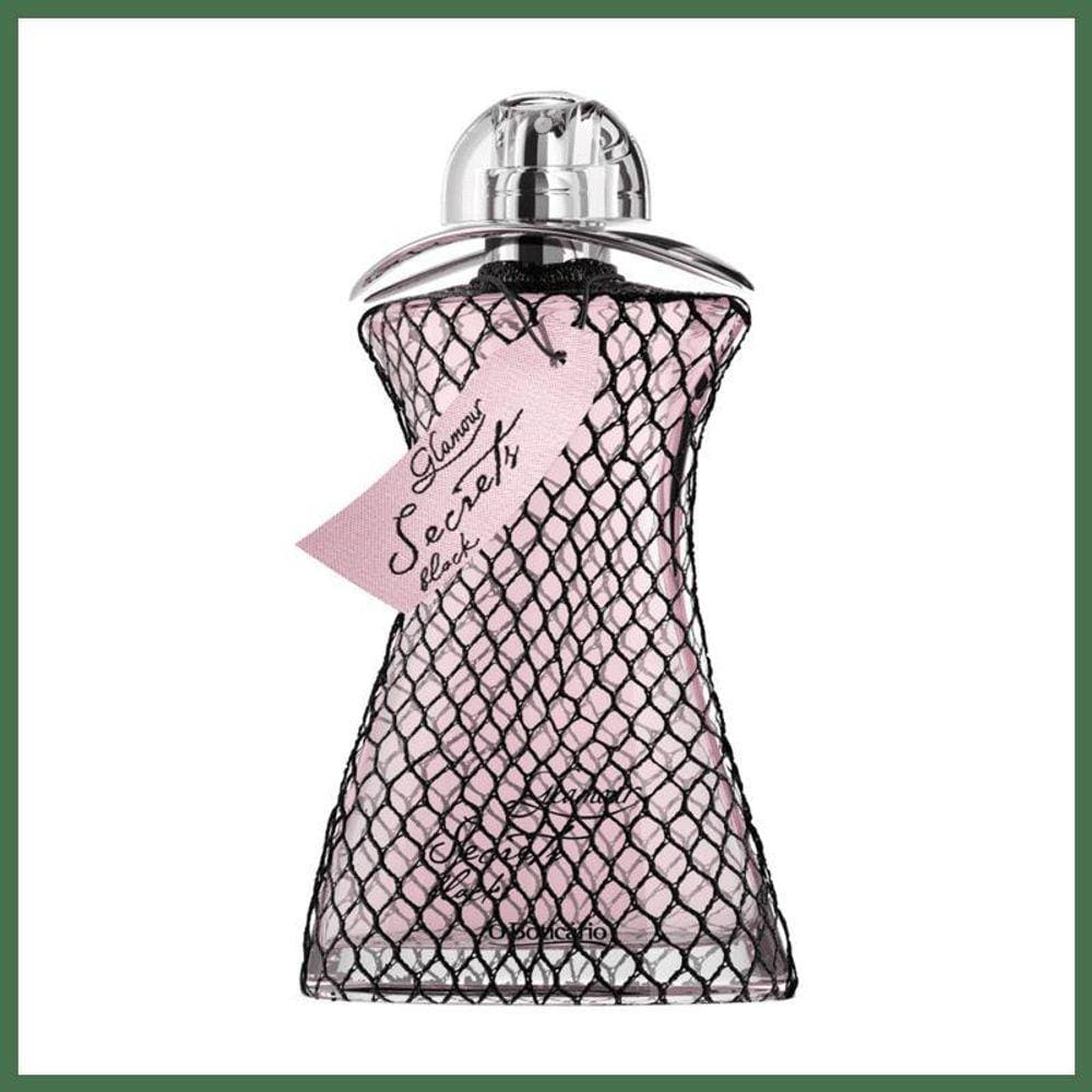 Glamour Secrets Black Desodorante Colônia 75Ml