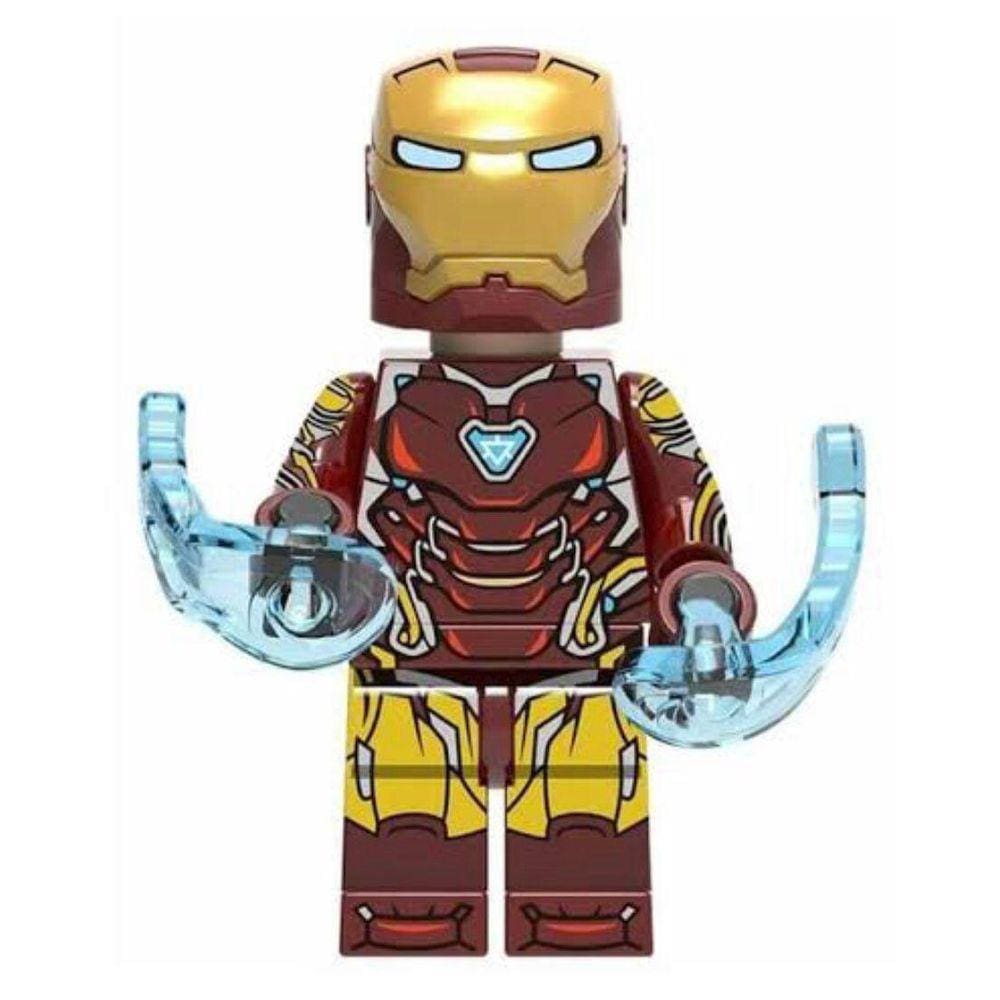Boneco Blocos De Montar Homem De Ferro Armadura Mark Mk85