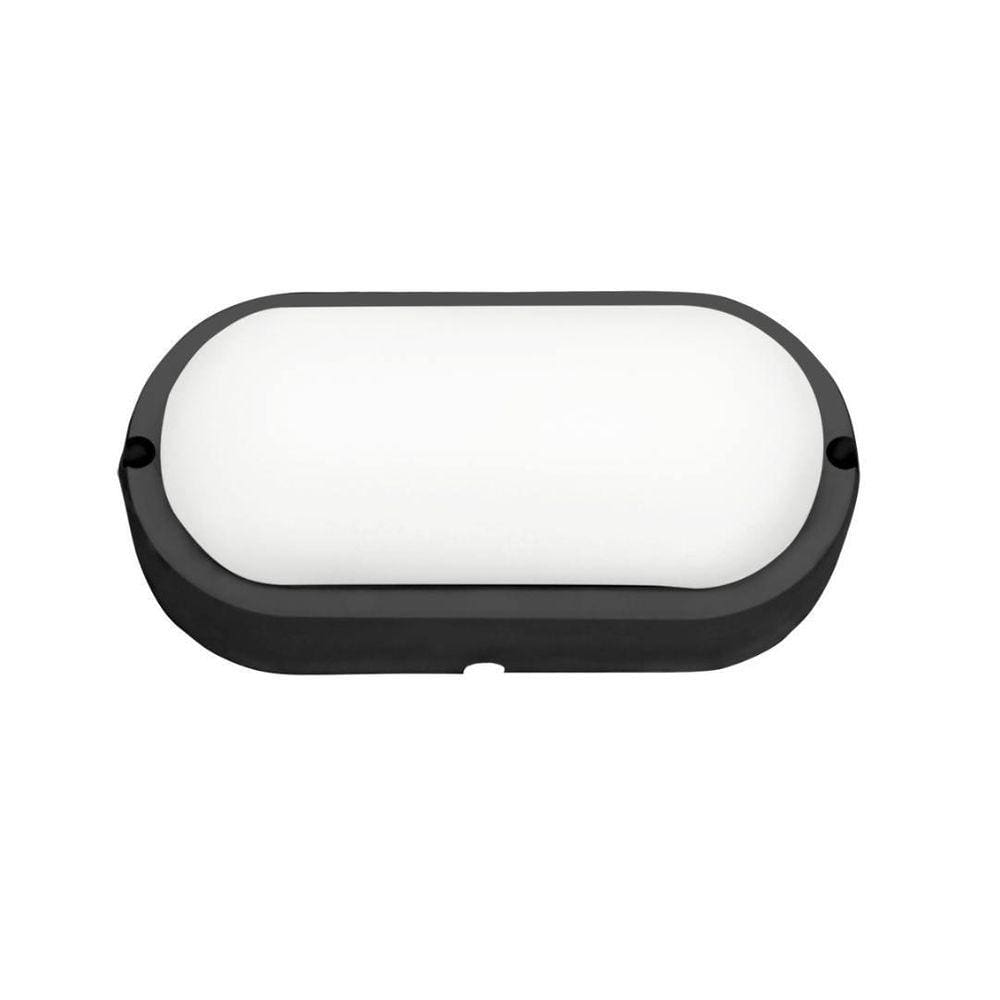 Tartaruga Easy Led Pc Ip65 5W 6.500K - Preto