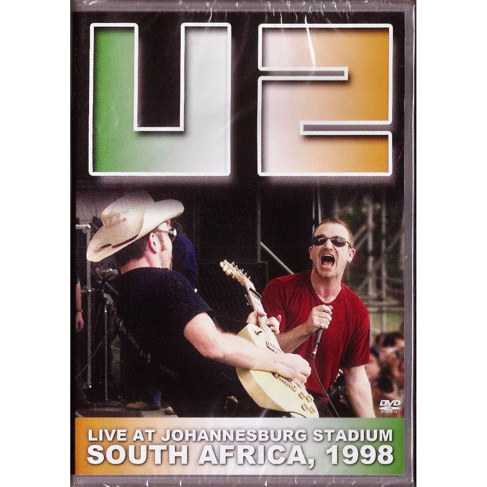DVD U2 South Africa 1998
