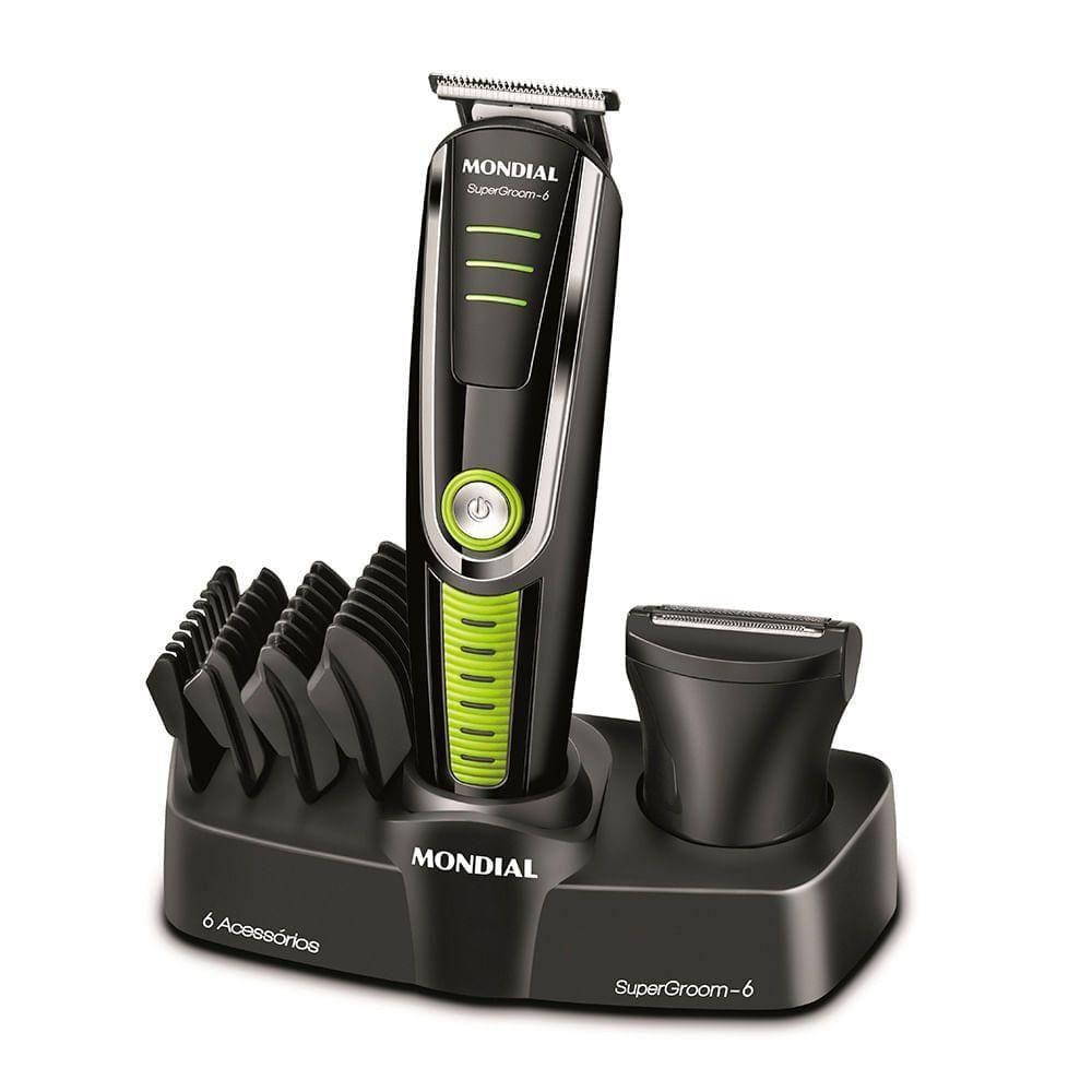 Aparador De Pelos Mondial 06 Bg-04 Body Groom-biv-preto