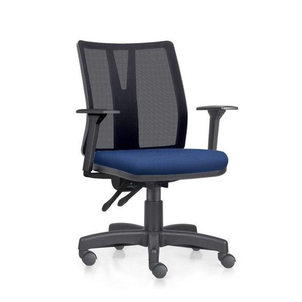 Cadeira Addit Ergonômica 4124 Nr17 Da Abnt Regulagem Braço