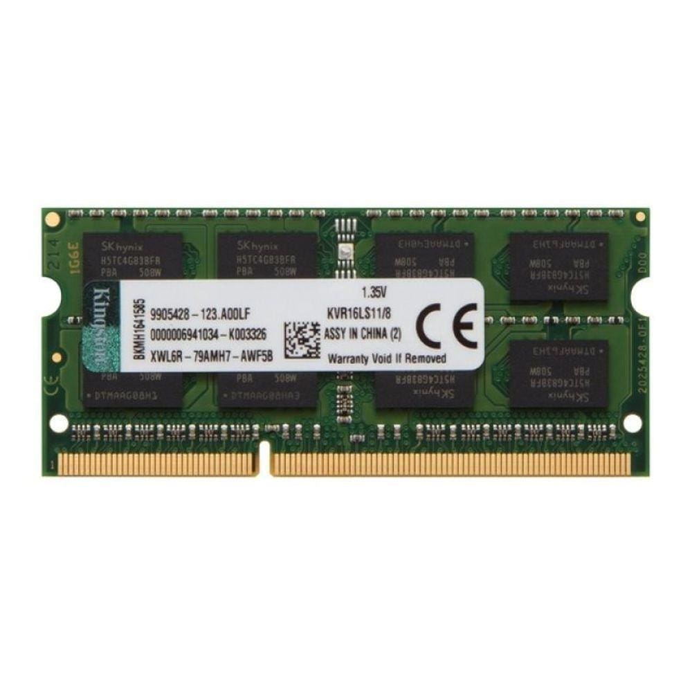 Memoria Notebook Ddr3 8gb Pc1600 Kingston 1 35v