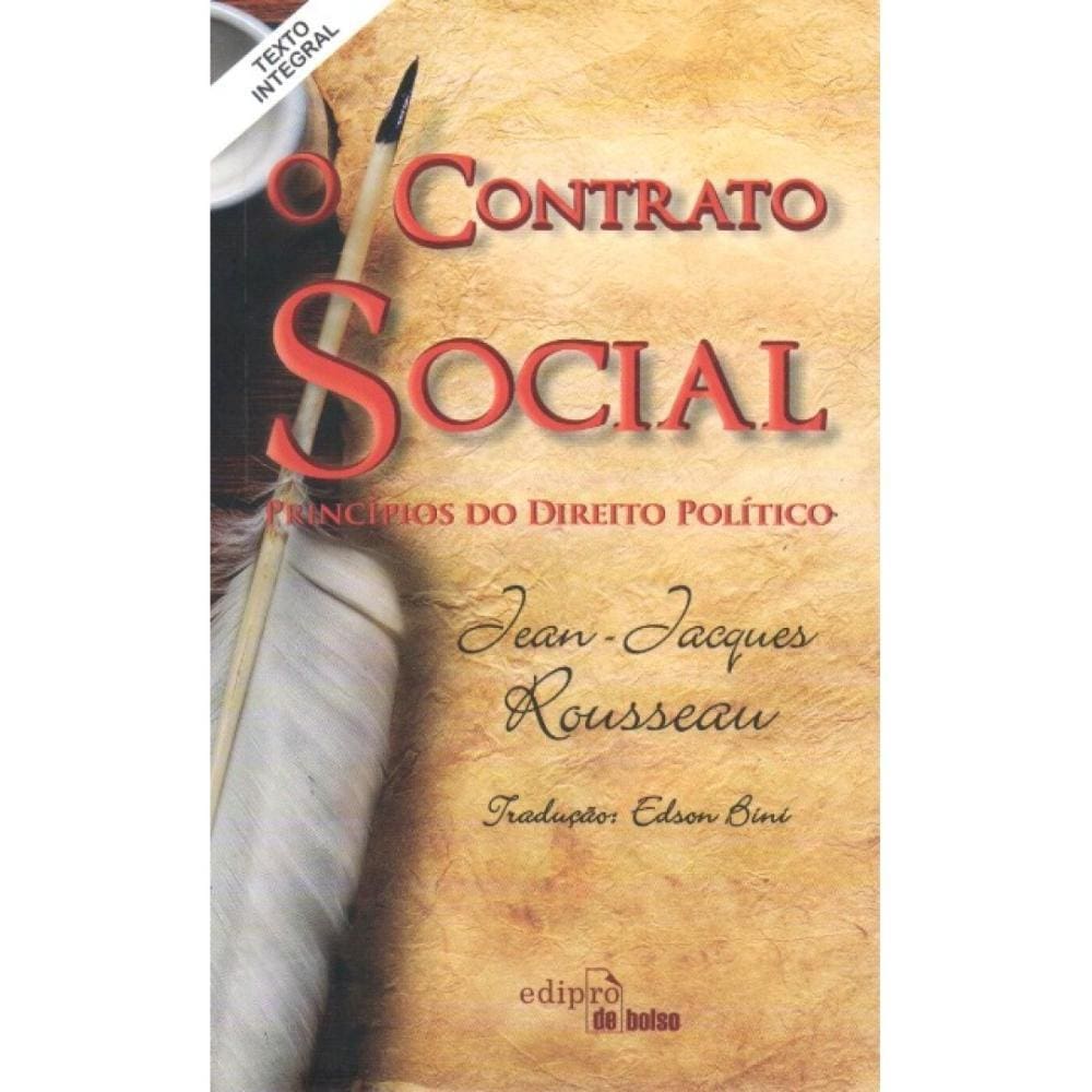 O Contrato Social (Edipro) ( Rousseau )