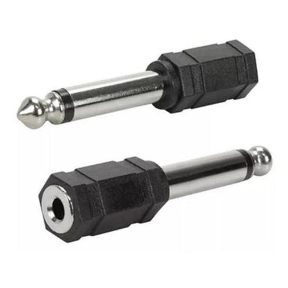 Conector P2 Fêmea/P10 Macho Lelong Le-5534