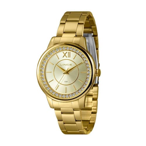 imagem-Relógio Lince Feminino Dourado Lrgj158L C3Kx