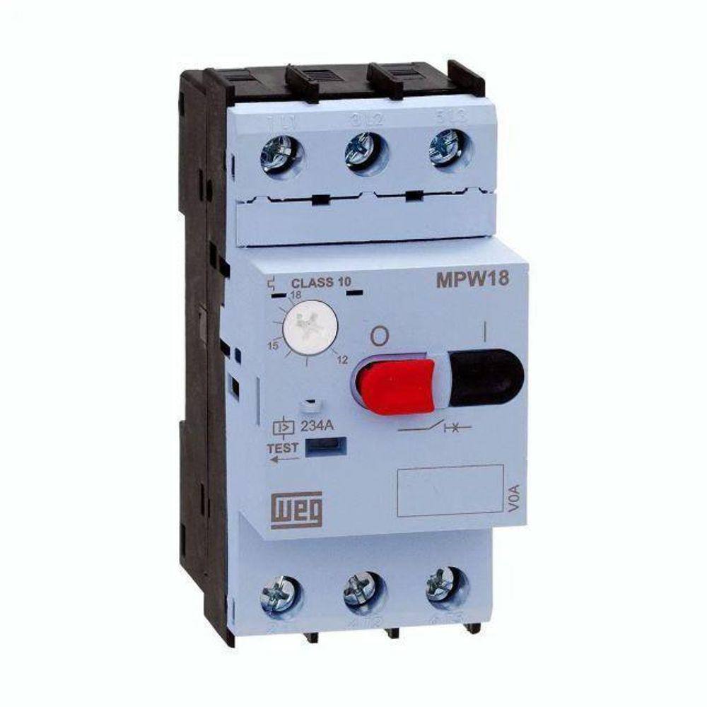Disjuntor Motor Mpw18- 0,63 0,4...0,63A 12429315