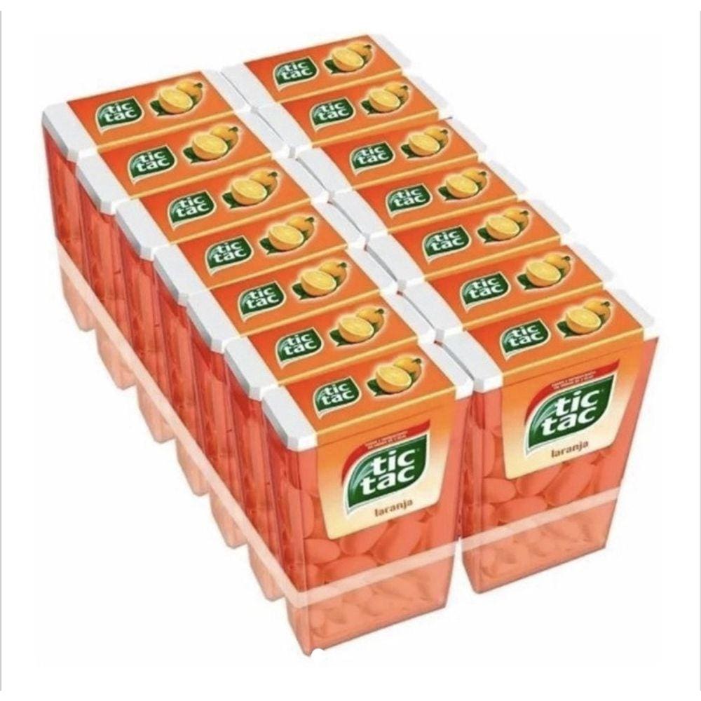 Pastilha Tic Tac 16g Caixa C/14unid. - 224g