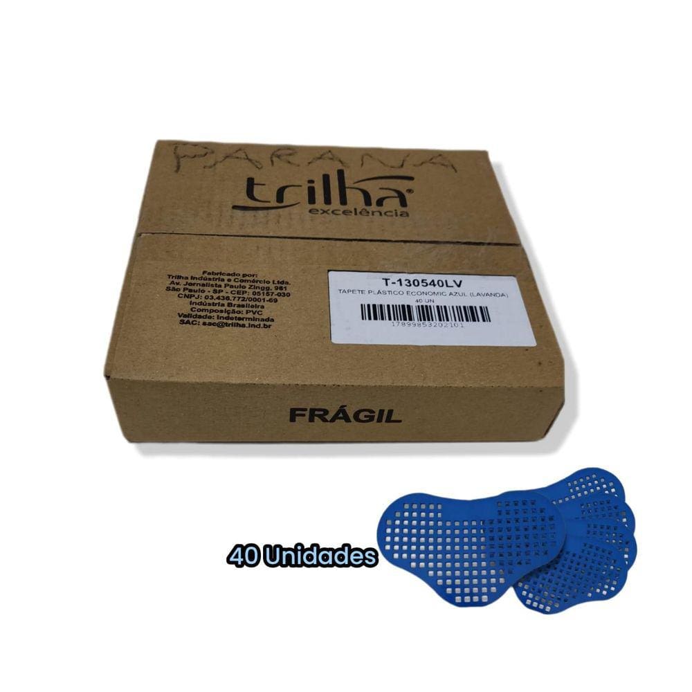 Kit 40 Tela Para Mictórios Lavanda Trilha