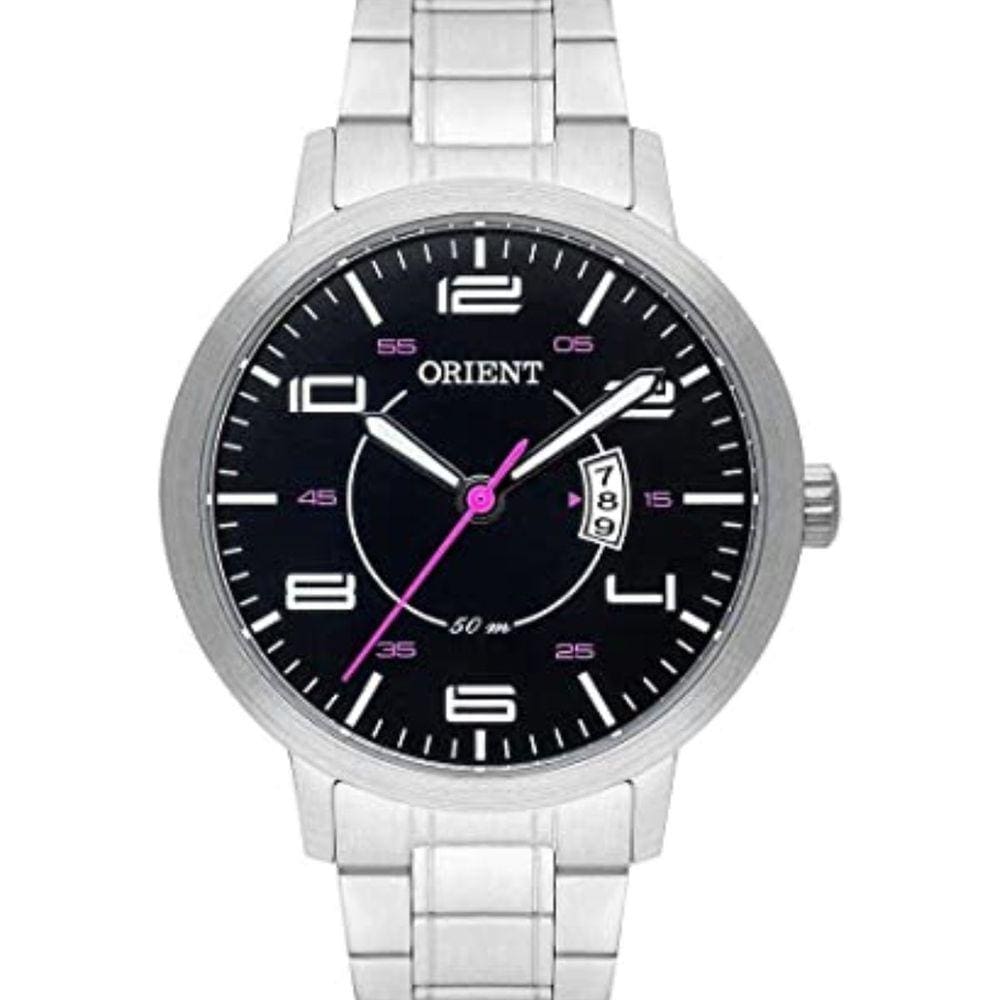 Relógio Orient Feminino Fbss1160 P2sx Casual Prateado