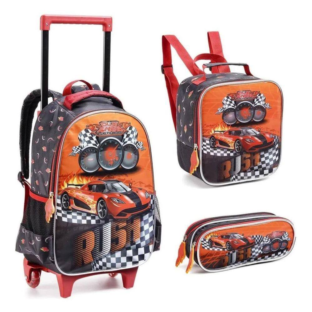 Kit Mochila Infantil de Rodinhas Masculina Naruto Lancheira - Chic Outlet -  Economize com estilo!