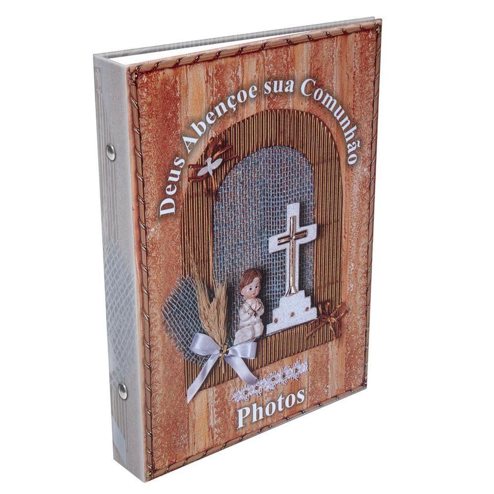Album De Fotos 15X21/40 Deus Abençoe Sua Comunhão 24H