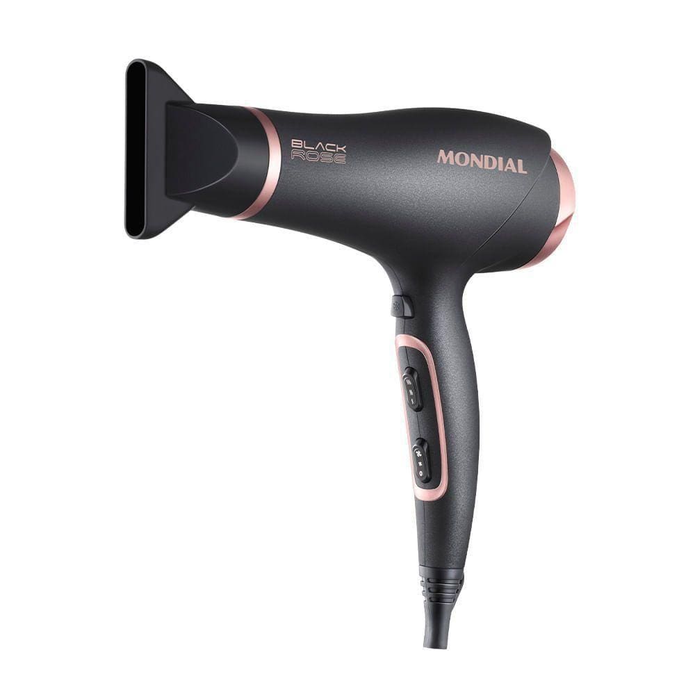 Secador De Cabelos Mondial Black Rose Sc-37 127v