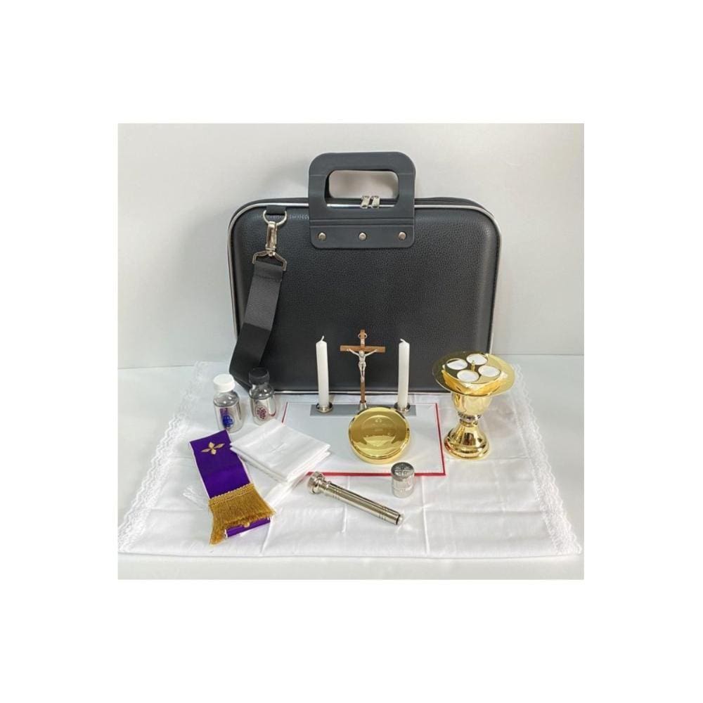 Kit Missa - Maleta Flexível (Interior Dourado)