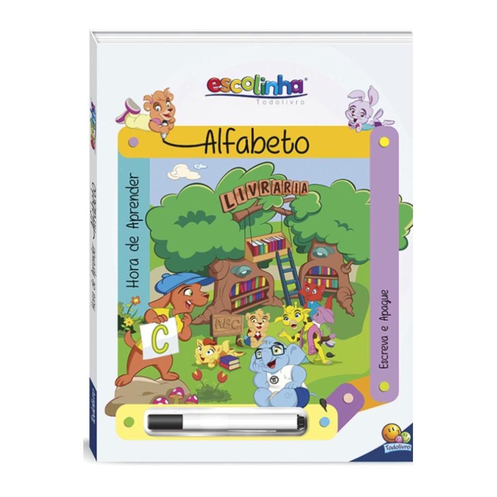 Hora de Aprender! Alfabeto c/ Quebra-Cabeça