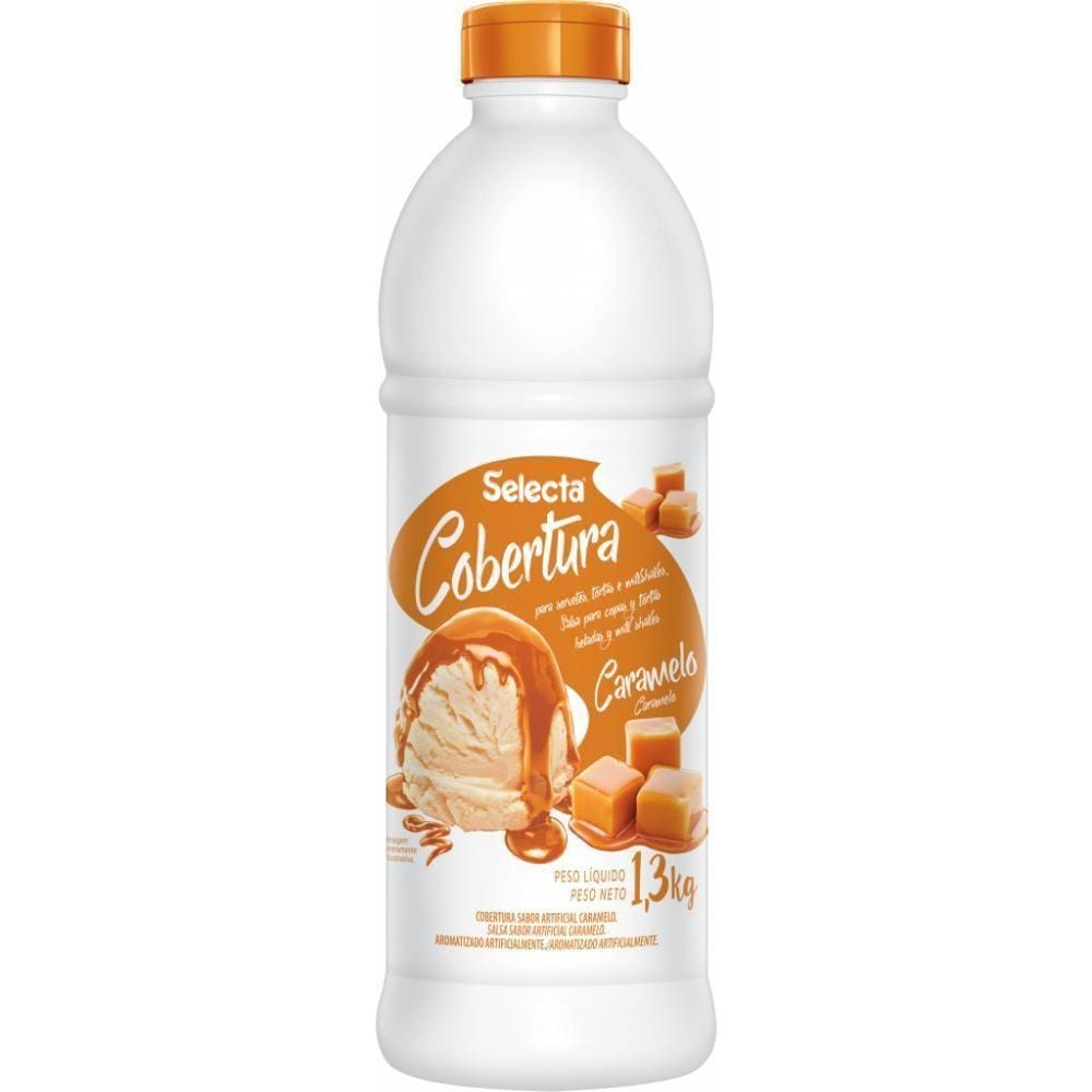 Cobertura Concentrado De Sorvete 1,3Kg Caramelo Caramelo