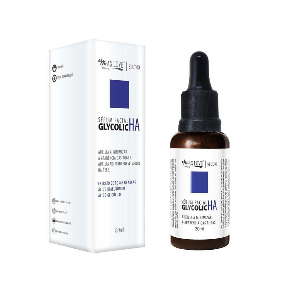 Max Love - Sérum Facial Glycolic Ha 30ml