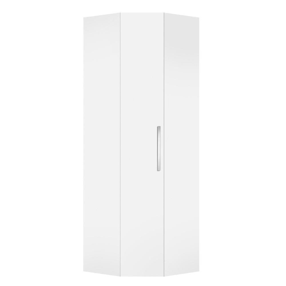 Modulo Ja Armário De Canto Branco Fosco Branco