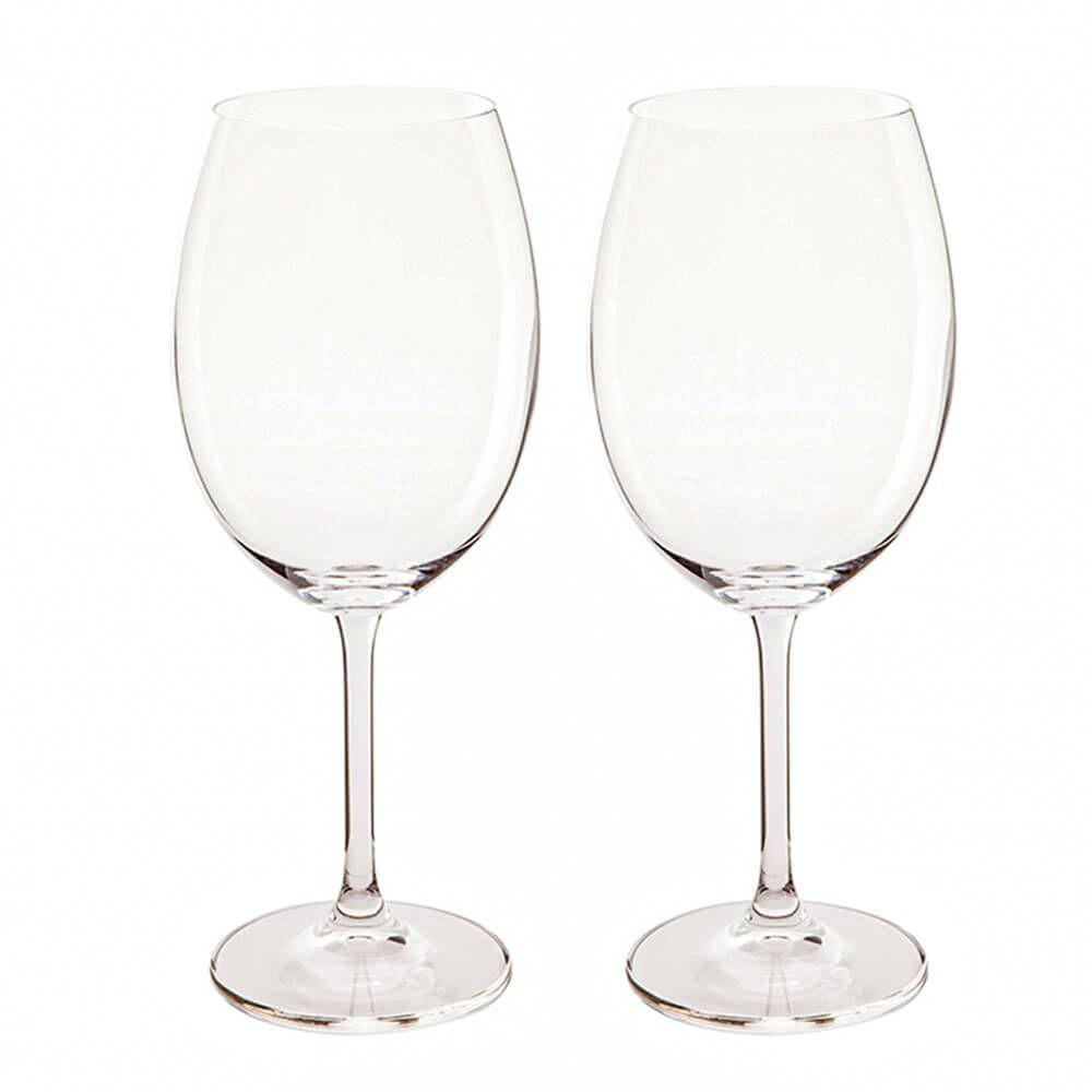 Jogo de taças de Vinho de Cristal Bohemia Gastro Colibri 580mL 2 peças